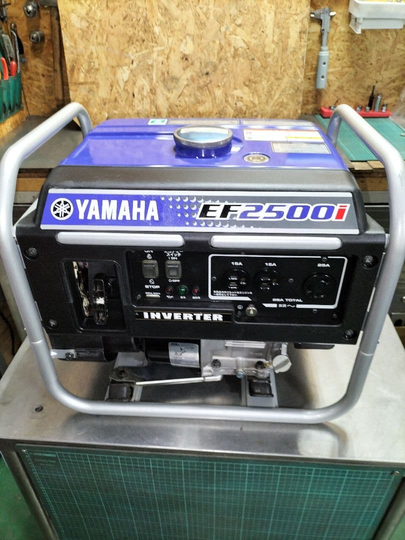 YAMAHA EF2500i インバーター 発電機正弦波 定格出力2.5kVA
