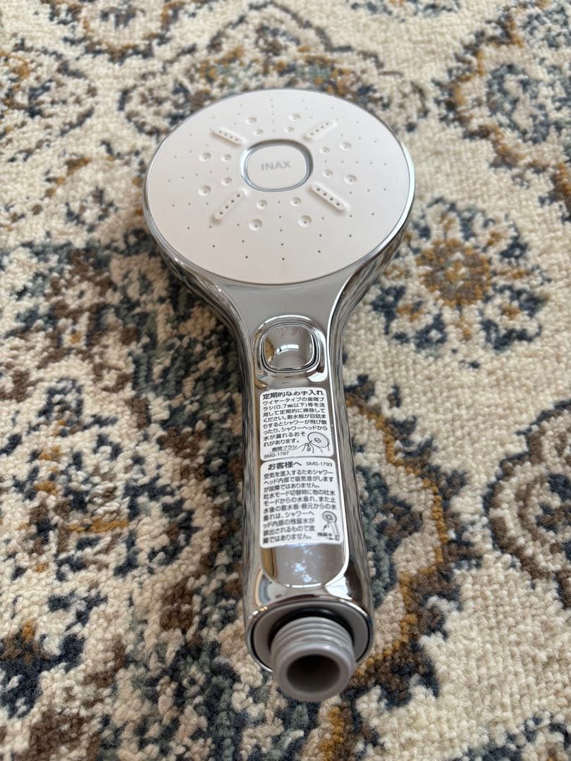 【超美品】LIXIL リクシル シャワーヘッド シルバー SMS-1807