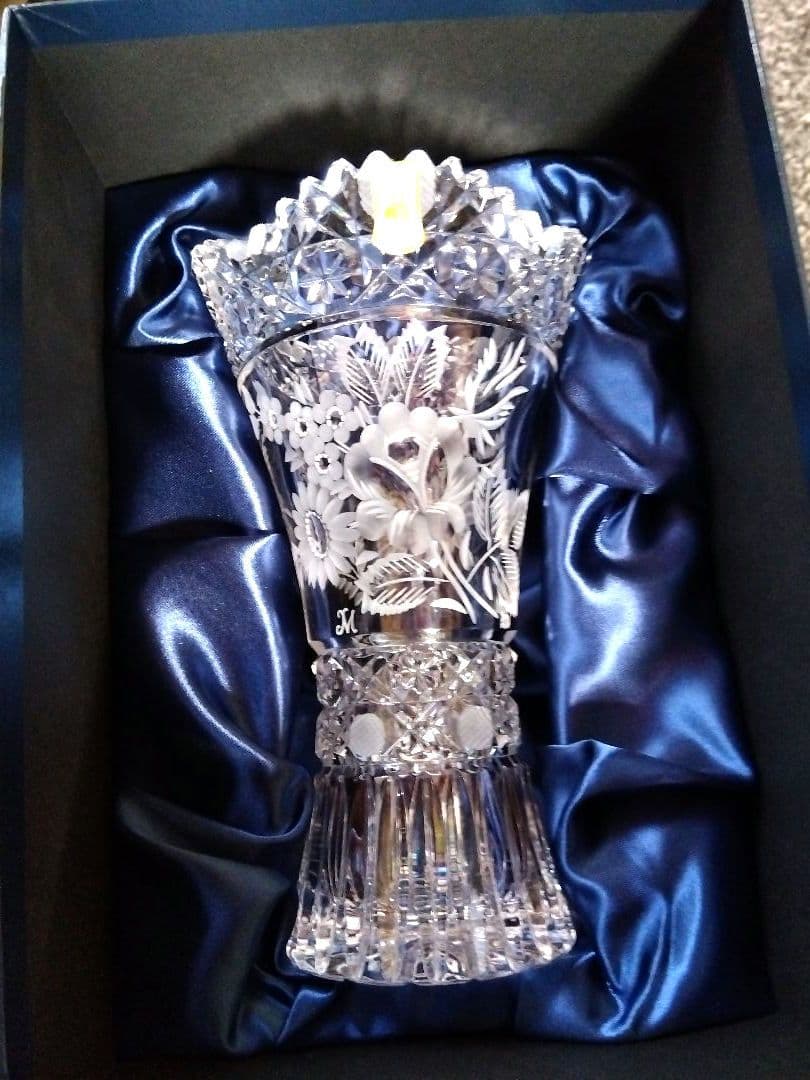 マイセンクリスタル マイセンフラワー 花瓶 MFW/180/21 新品未使用品