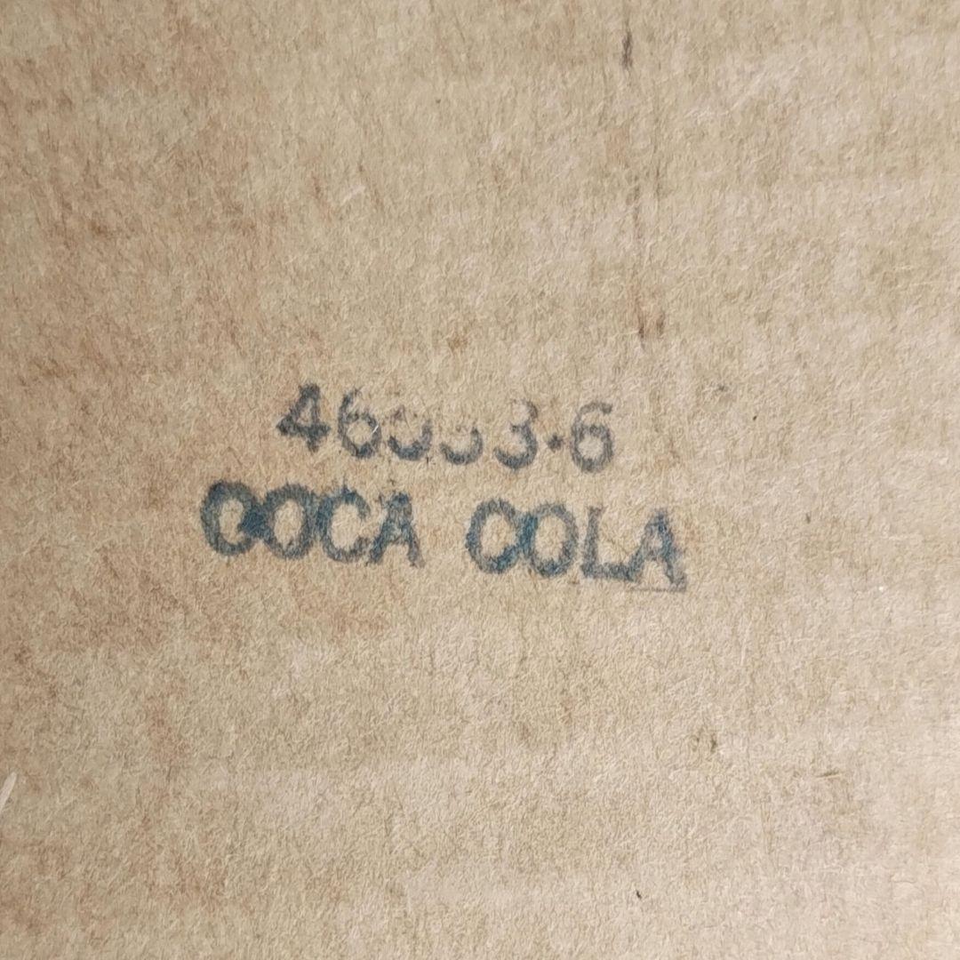 ★ビンテージCoca-Colaウッドフレームパブミラー