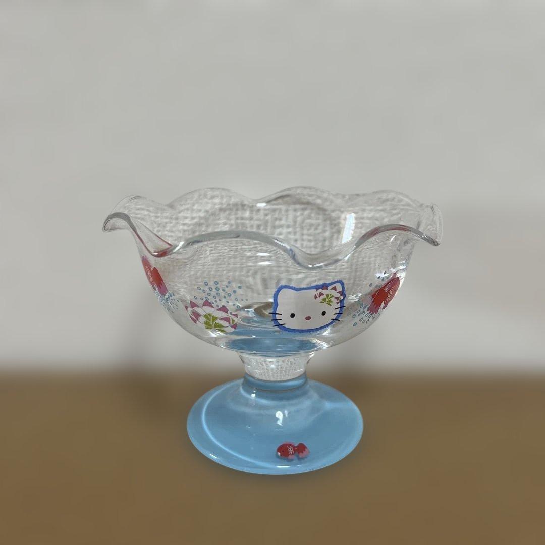 レア　ハローキティ 金魚　パフェ　皿　デザートボウル　サンリオ