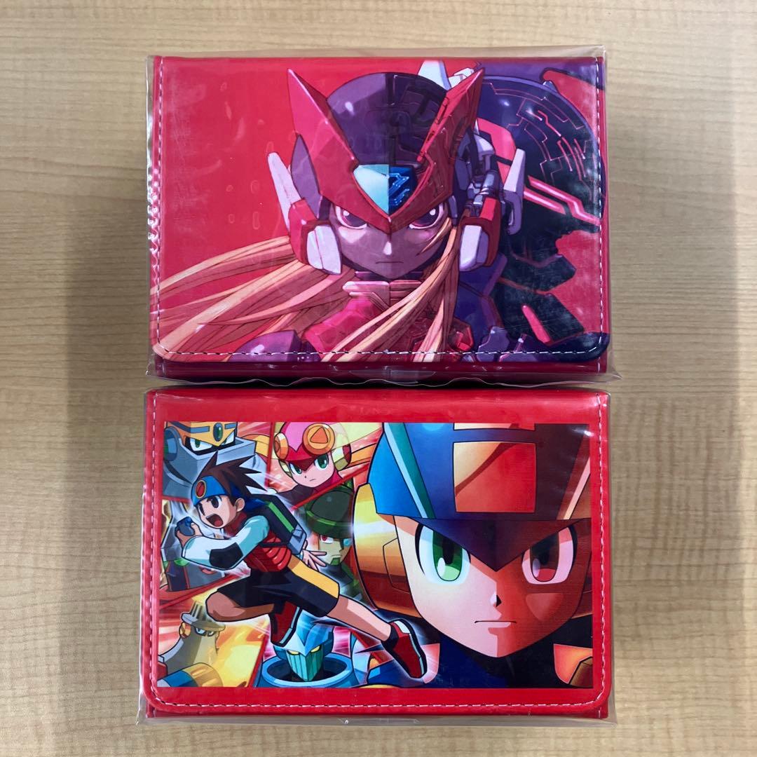 合皮製デッキケースW ロックマン エグゼ4 ゼロ3 セット 未開封