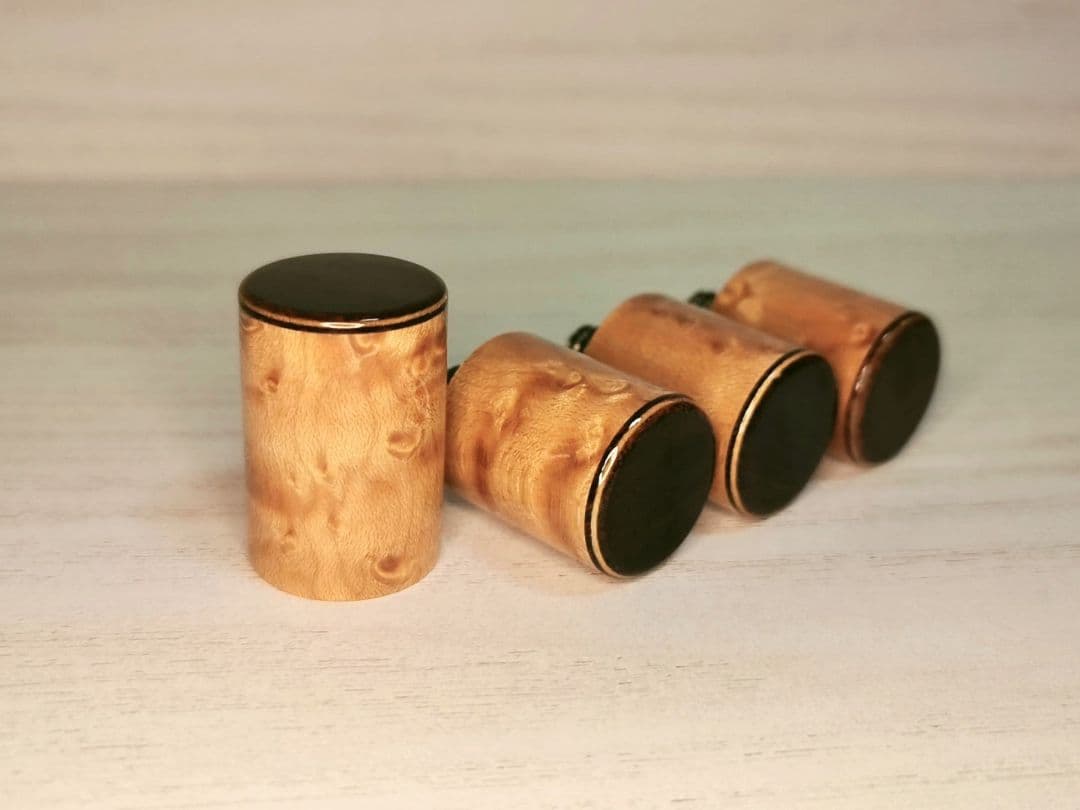 [14山]ジョイントキャップ バーズアイメイプル/エボニー 1B3S