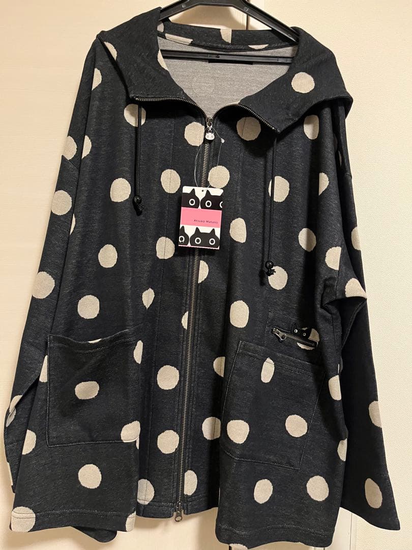 hanameさま専用　ワコール　マタノアツコ　ルームウェア　パーカー　猫