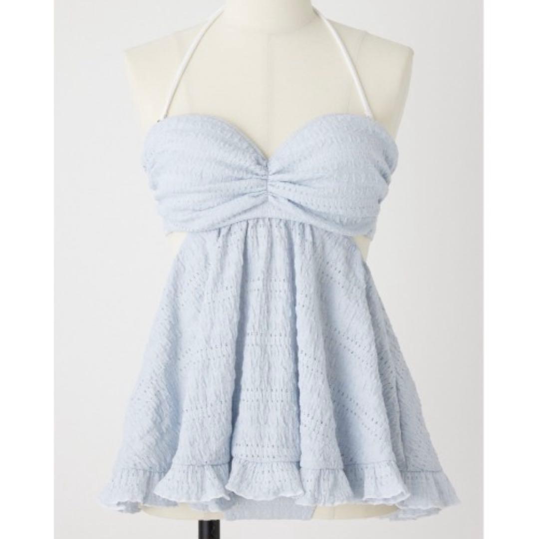 rienda バックオープンチュニックビキニ