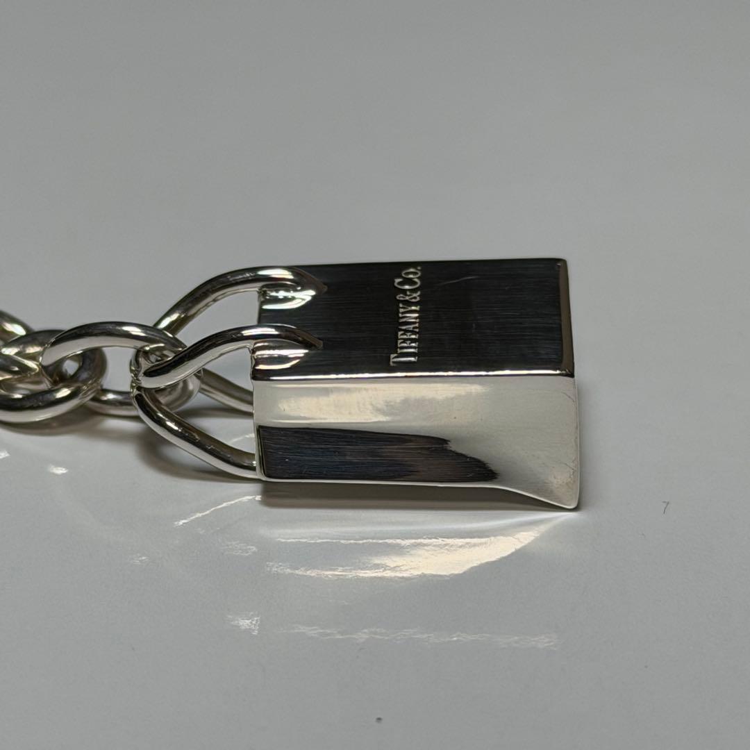 ☆レア・極美品☆ティファニー　ショッピングバックキーホルダー　シルバー　925