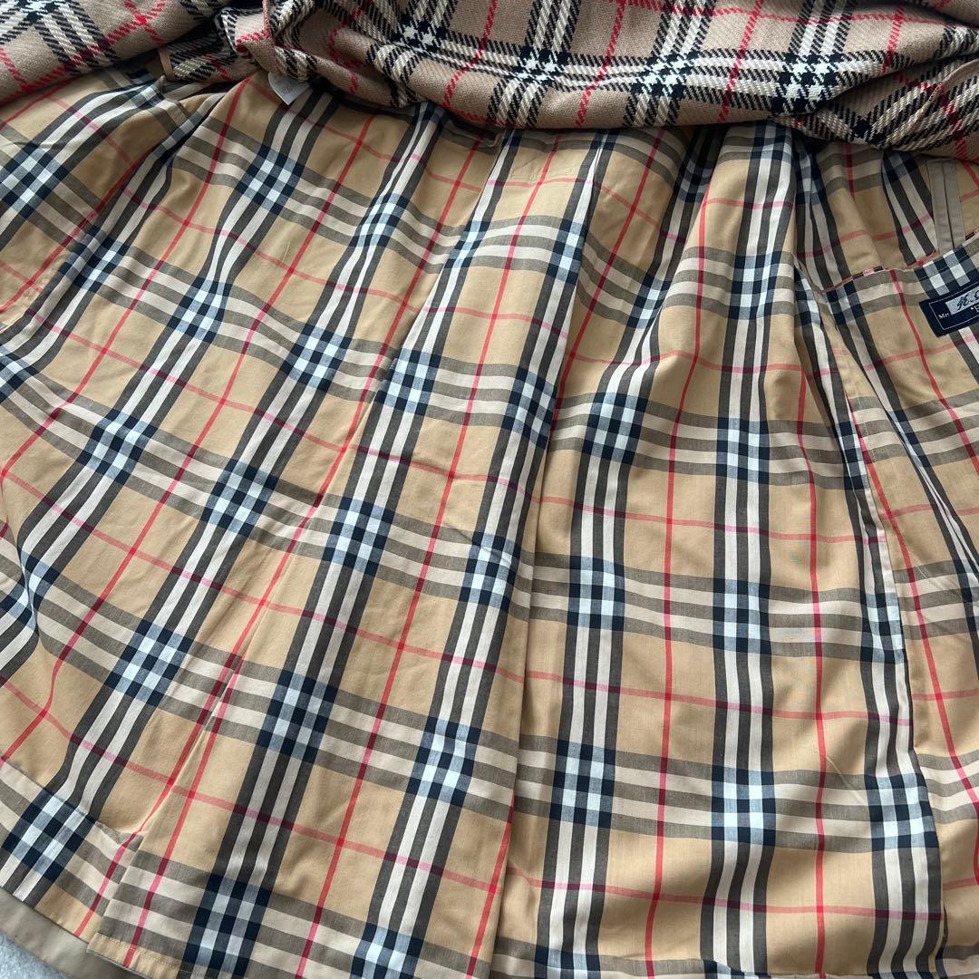 バーバリー ノバチェック裏地 トレンチコート ベージュ　M