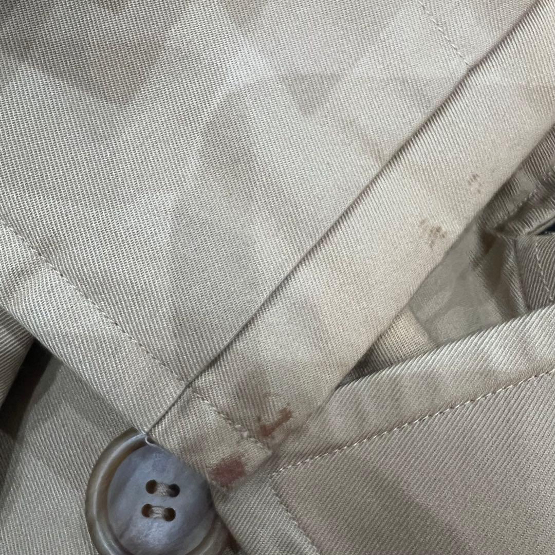 バーバリー ノバチェック裏地 トレンチコート ベージュ　M