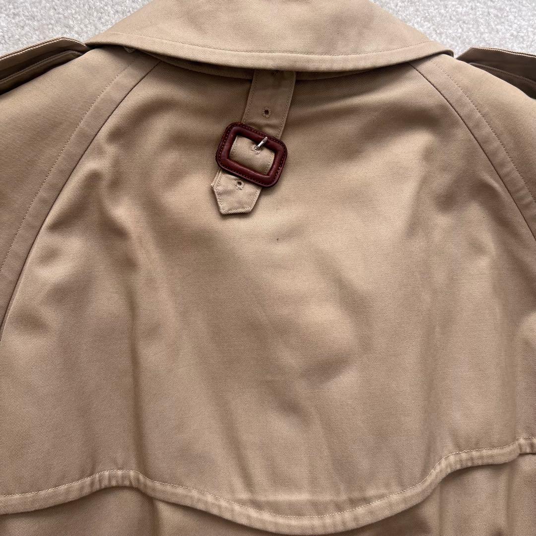 バーバリー ノバチェック裏地 トレンチコート ベージュ　M