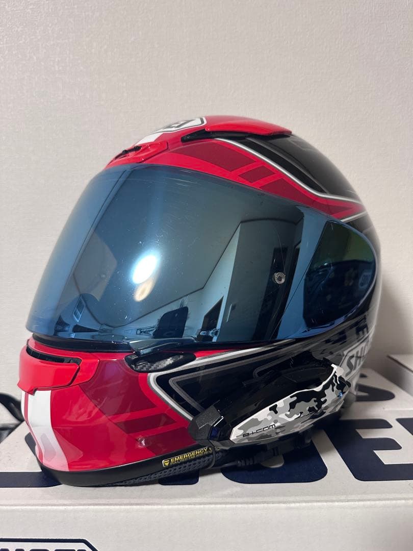 SHOEI ショーエイ　Z-7 Mサイズ　美品　ビーコムSB5X付き