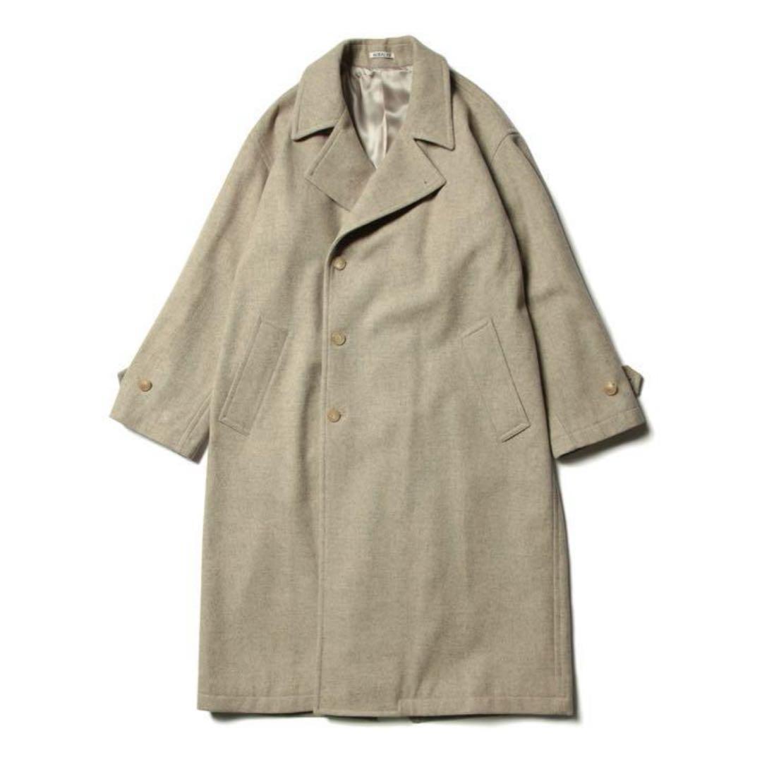 【大幅値下げ】AURALEE SUPER MILLED WOOL COAT