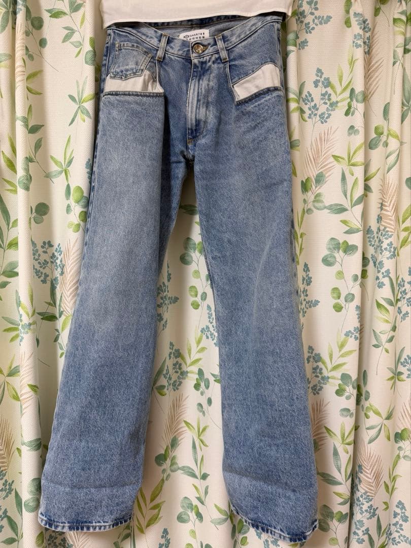 Maison Margiela デニム ワイドシルエット 4ステッチ 36