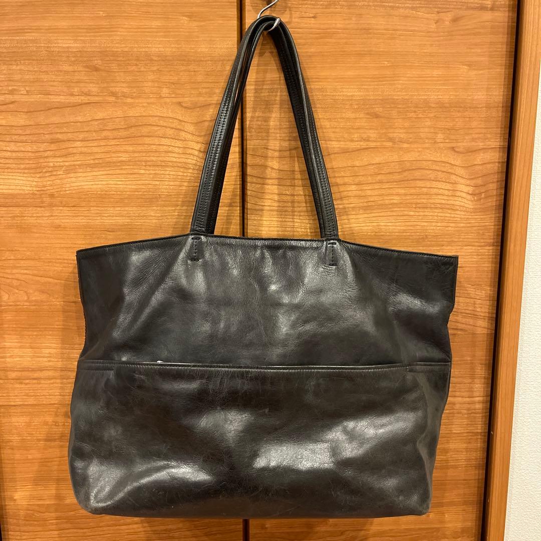 aniary アニアリ レザートートバッグ 黒