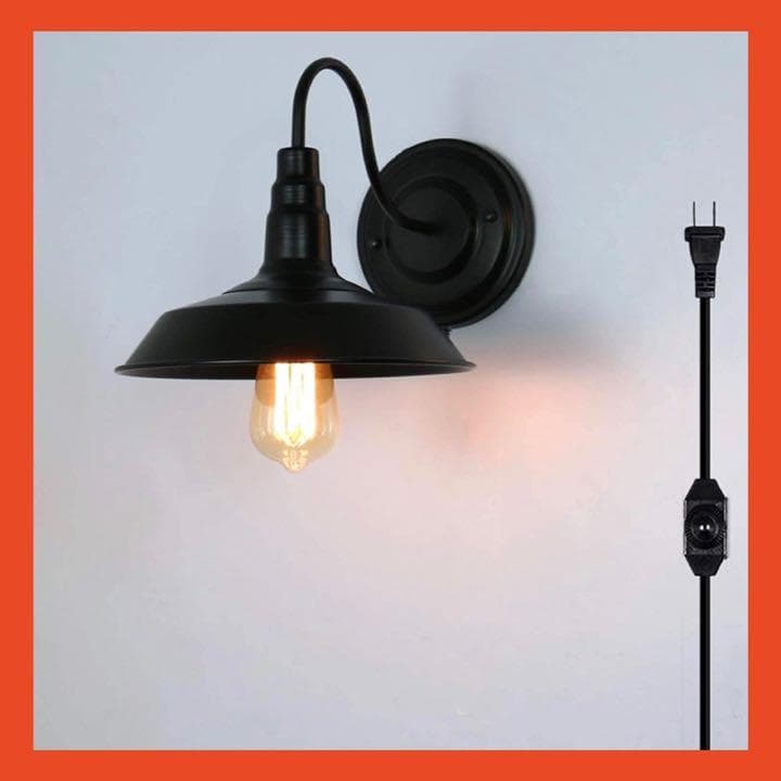 ブラケットライト　レトロライト　コンセント式