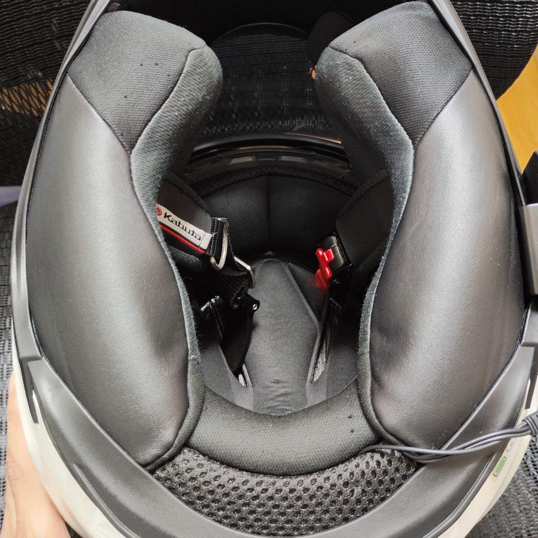 OGKカブト KAMUI3 カムイ3 xsサイズ ホワイト フルフェイス