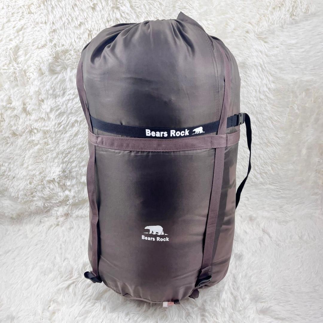 【美品】Bears Rock 寝袋 シュラフ TX-701 封筒型 ねぶくろん