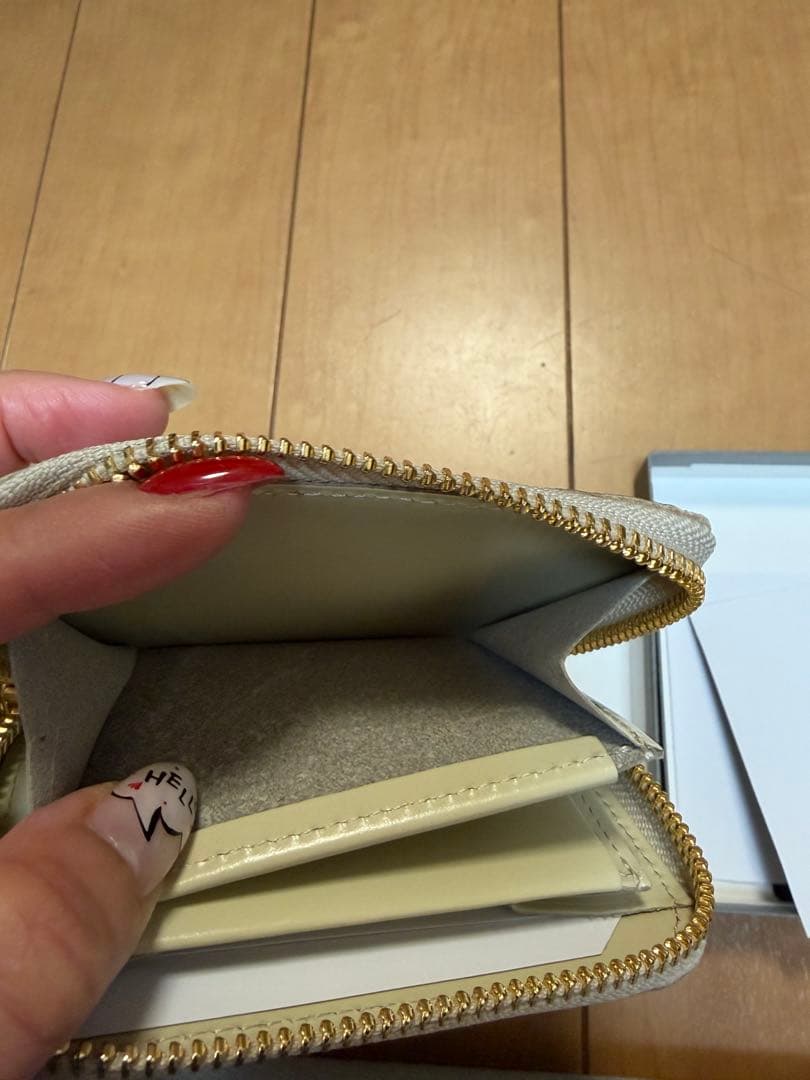 NADAYA ゴールドmuコンパクト財布