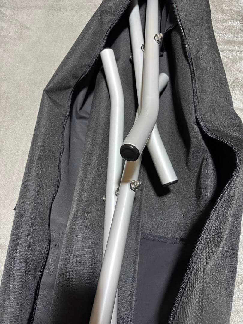 スノーピーク コット ハイテンションブラック 保護カバー付き(FES-029)