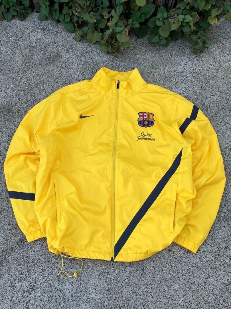 【美品】Nike×FCバルセロナ/トラックジャケット/ジャージ/ナイキ XL