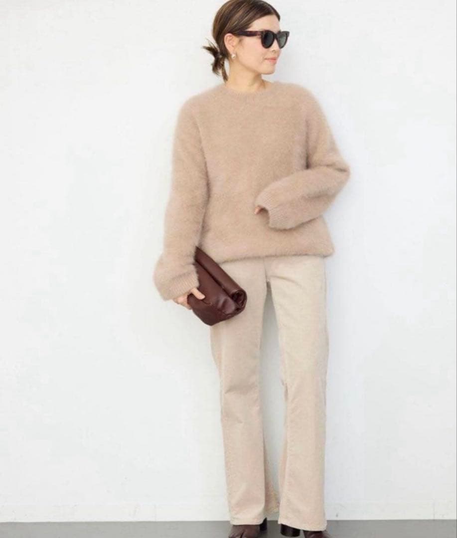 Deuxieme Classe ニットDUET クルーネック Sweater