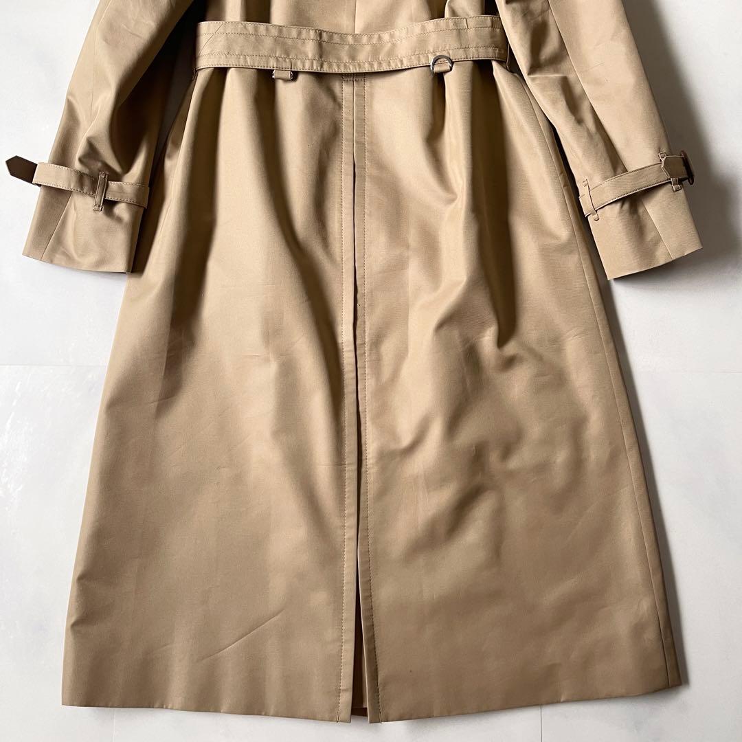 未使用級 アクアスキュータム トレンチコート 青ライナー 2024 着丈115✨
