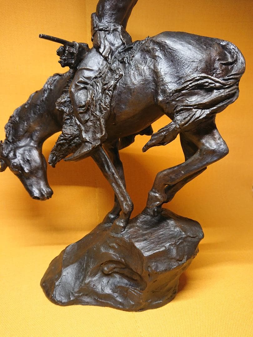 ビンテージ　西洋美術　銅製　彫像　置物　インテリア　工芸品　美術品　A2976