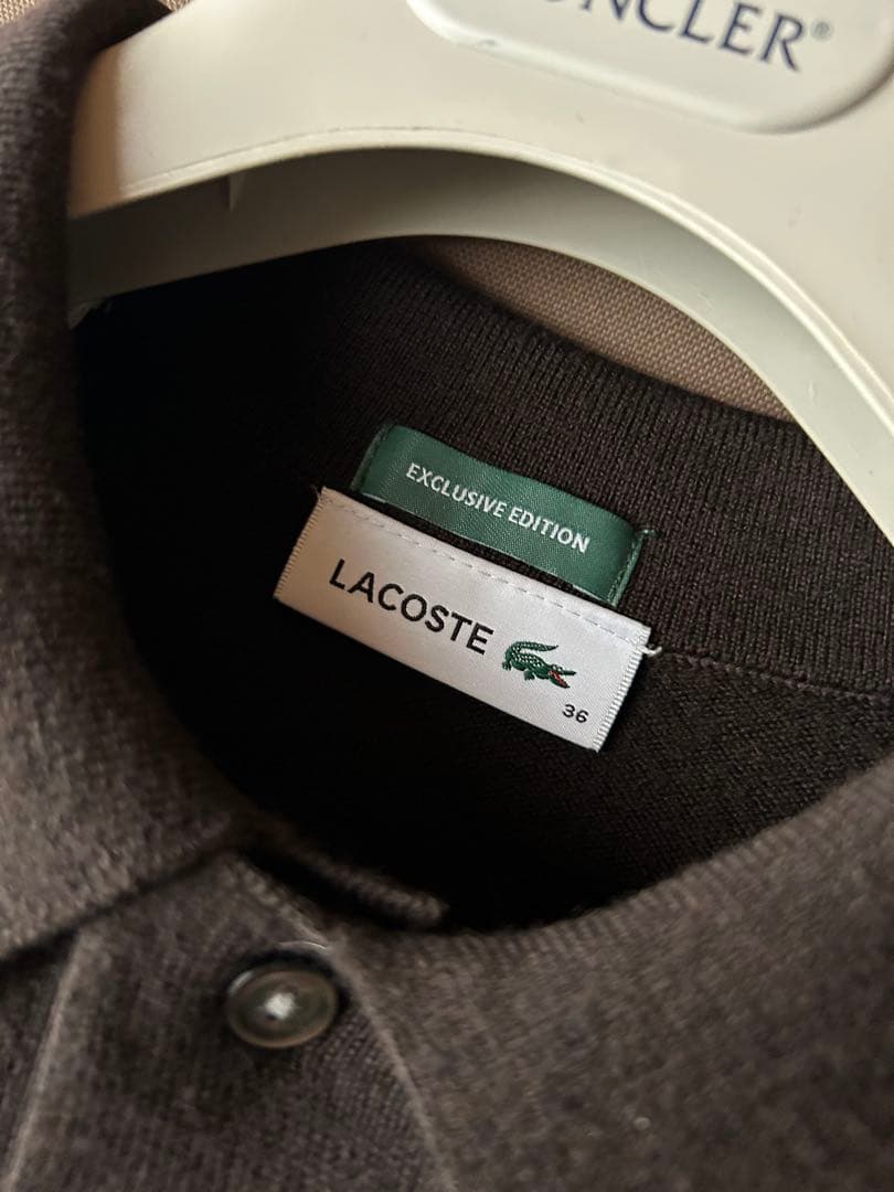 ビームスの百名品　別注　LACOSTE / ニット ポロ