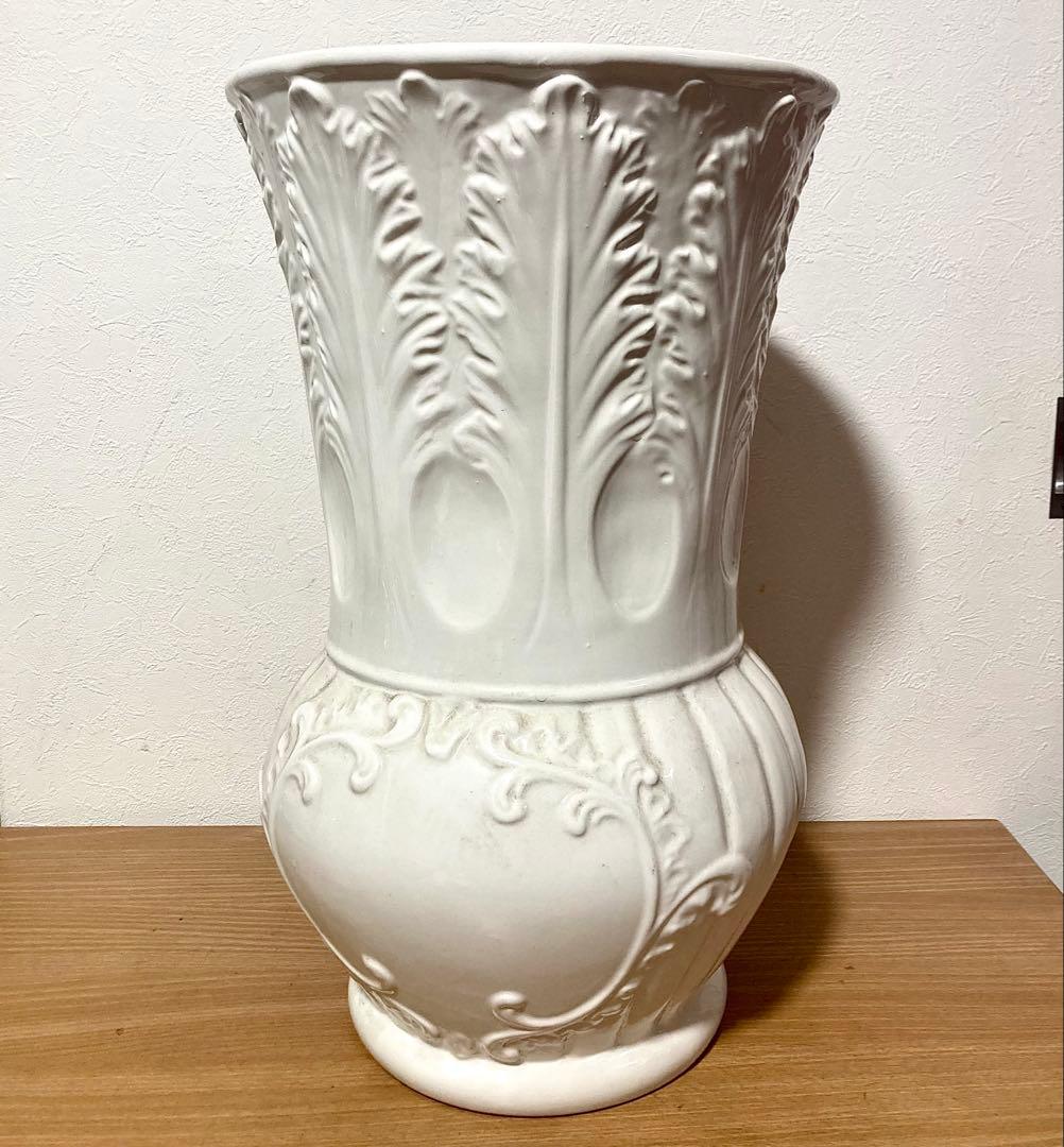 カポディモンテCapodimonte 傘立て 花瓶 ヴィンテージ 大サイズ