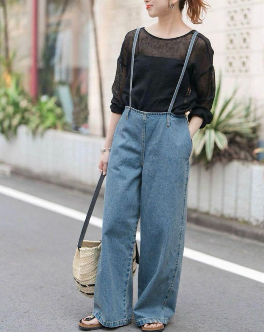 Spick and Span　デニムサロペット