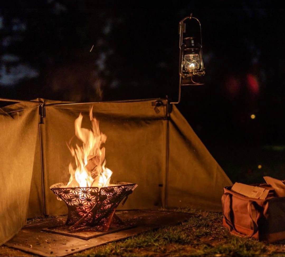 ニコちゃんさん専用　SMORE 和柄組み立て焚き火台(Mサイズ)