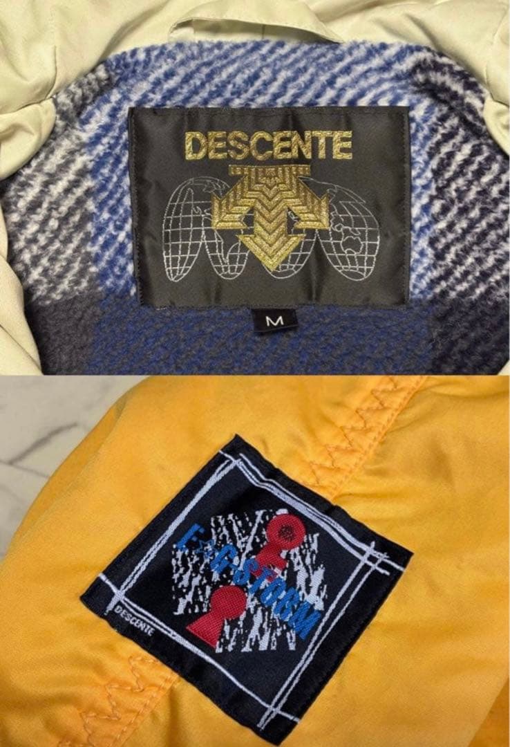 DESCENTE メンズ スキーウェア 上下セット M デサント スノボ 女性に