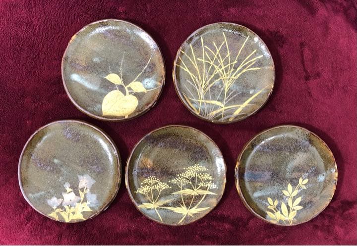 【未使用】たち吉　青嵐　5枚セット