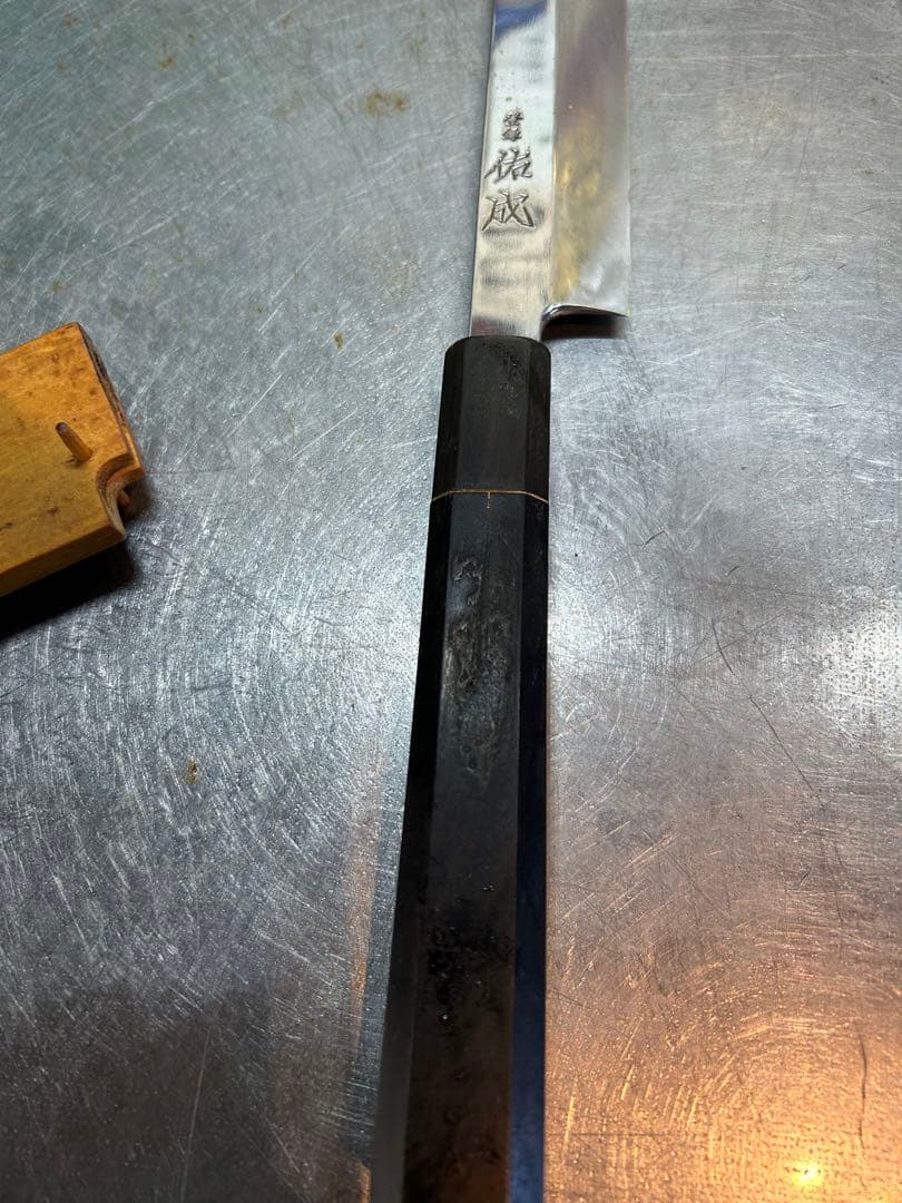 柳刃包丁　刺身包丁　祐成　尺寸　鏡面　錆びにくい