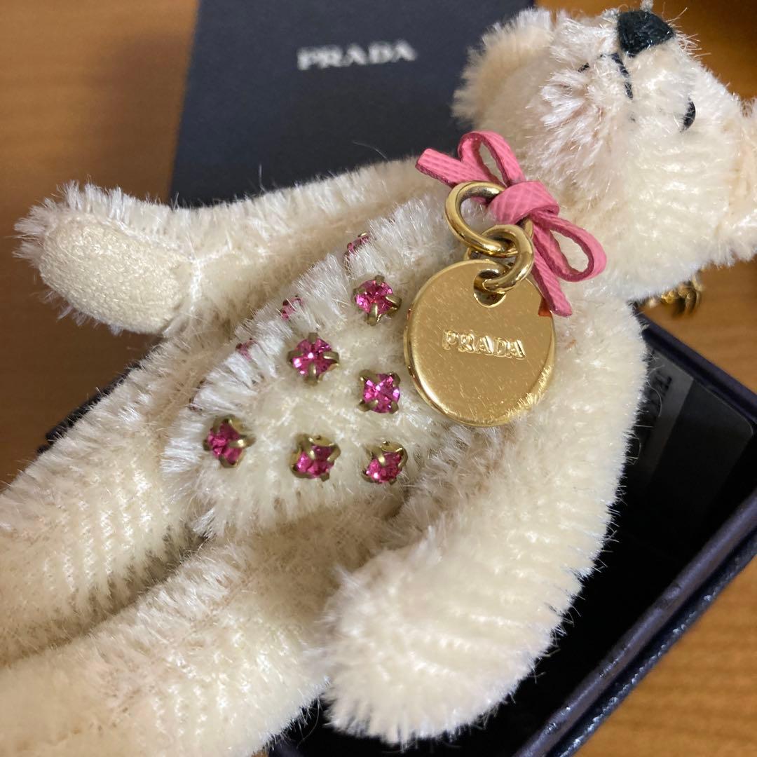 TAPO❤︎♡❤︎  PRADA くま　キーホルダー