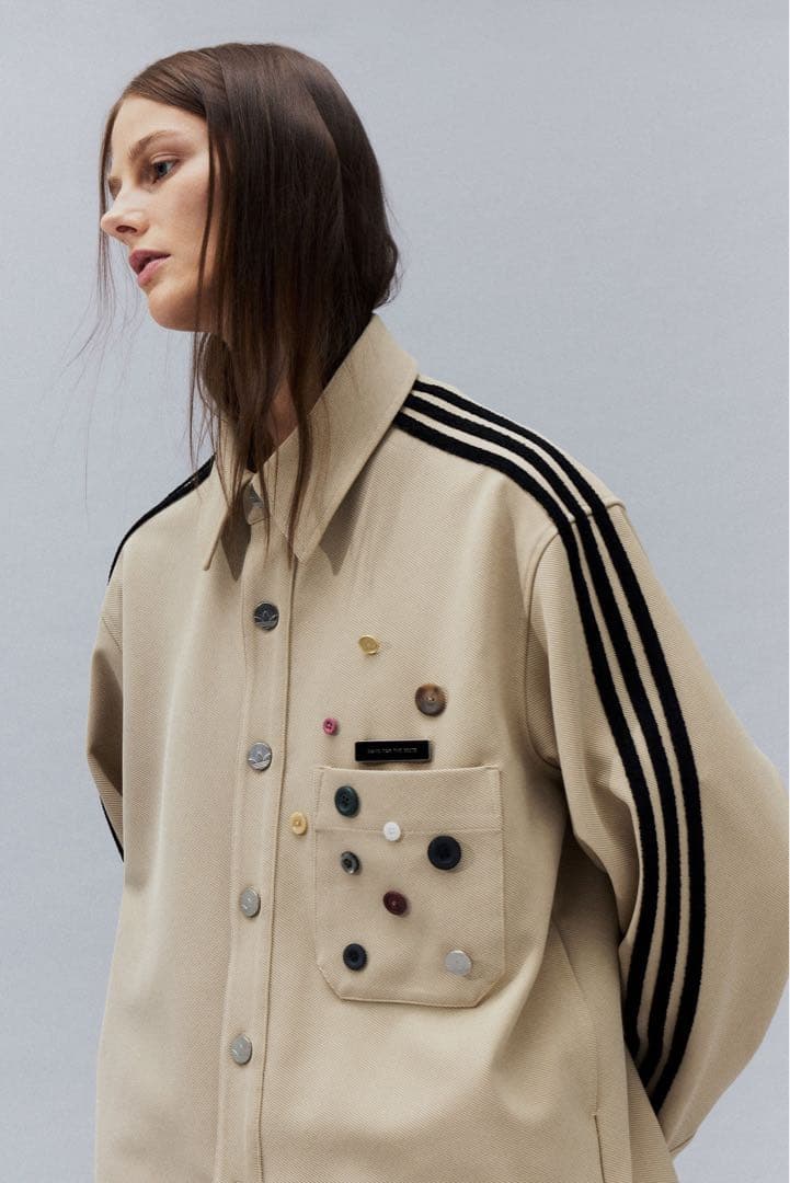 adidas song for the mute シャツジャケット L