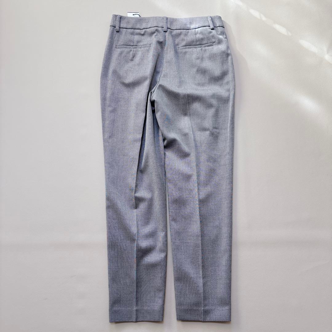 未使用✨BOSCH ボッシュ ノーカラー パンツスーツ 40 グレー チェック
