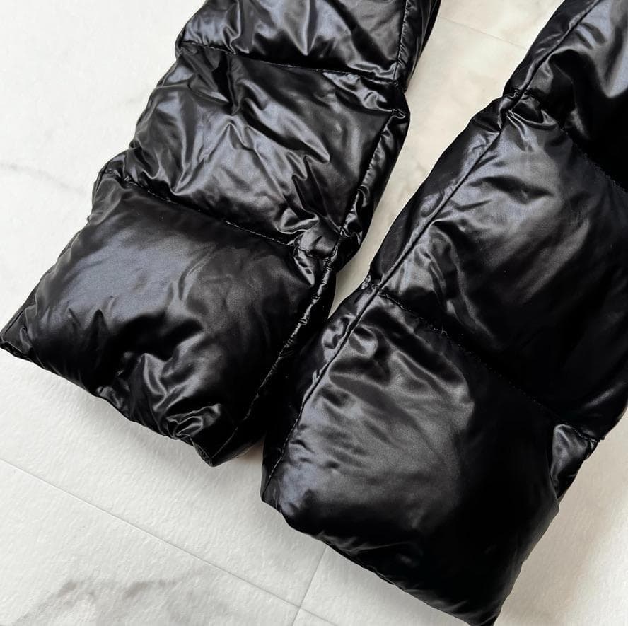 komako・ヘルノ HERNO ラクーンファー シャイニー ダウン