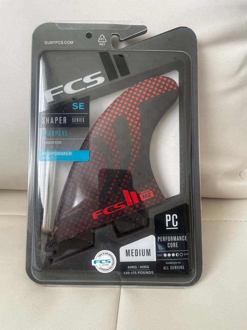 美品　FCS2 シャープアイ　フィン（Mサイズ）　3枚セットMEDIUM