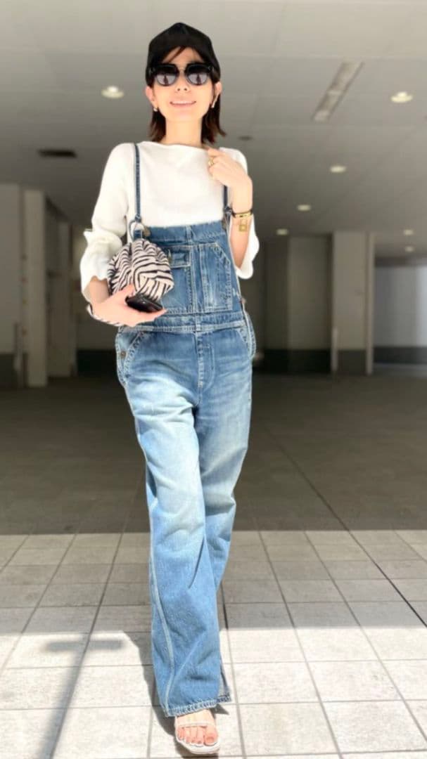 未使用　L’Appartement DENIM OVER ALL　34