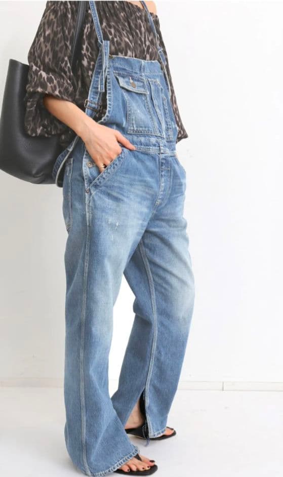未使用　L’Appartement DENIM OVER ALL　34