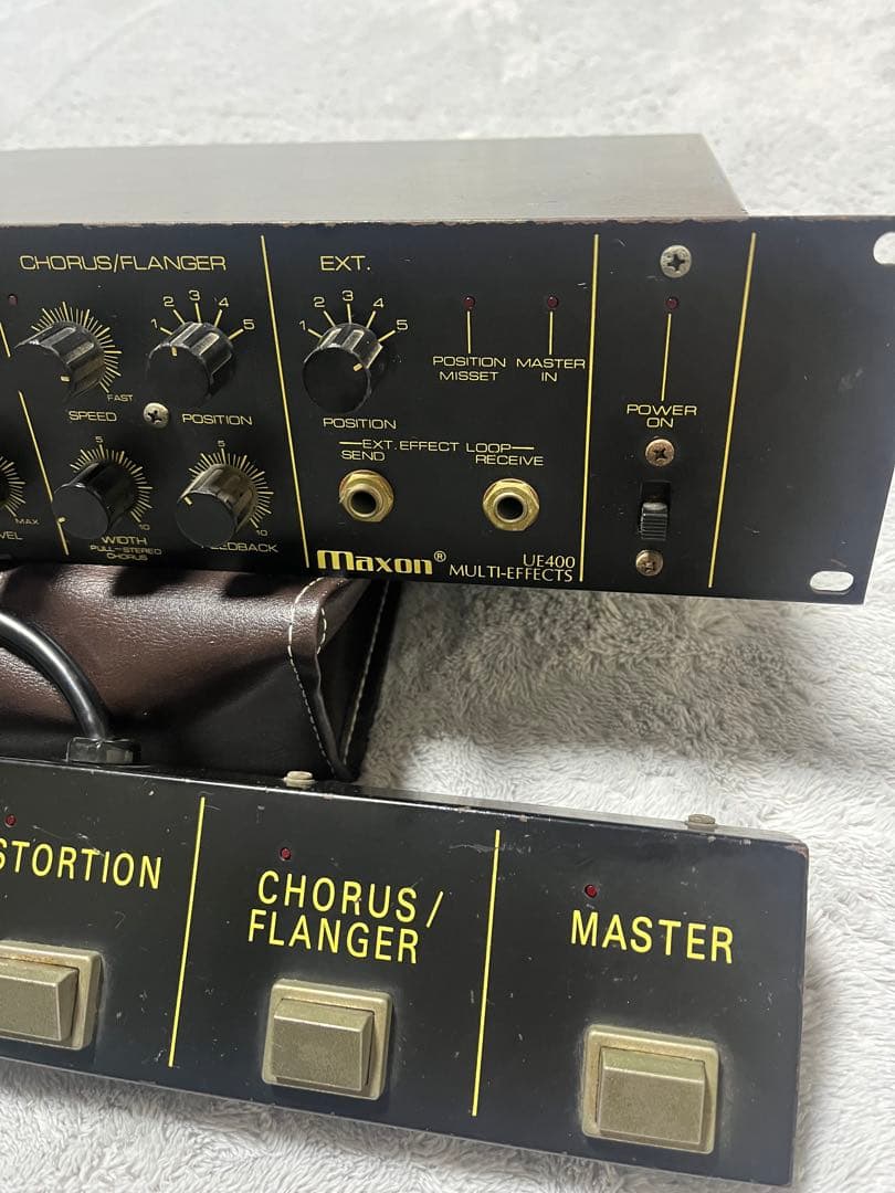 maxon UE400 ギターマルチエフェクター　ヴィンテージ品
