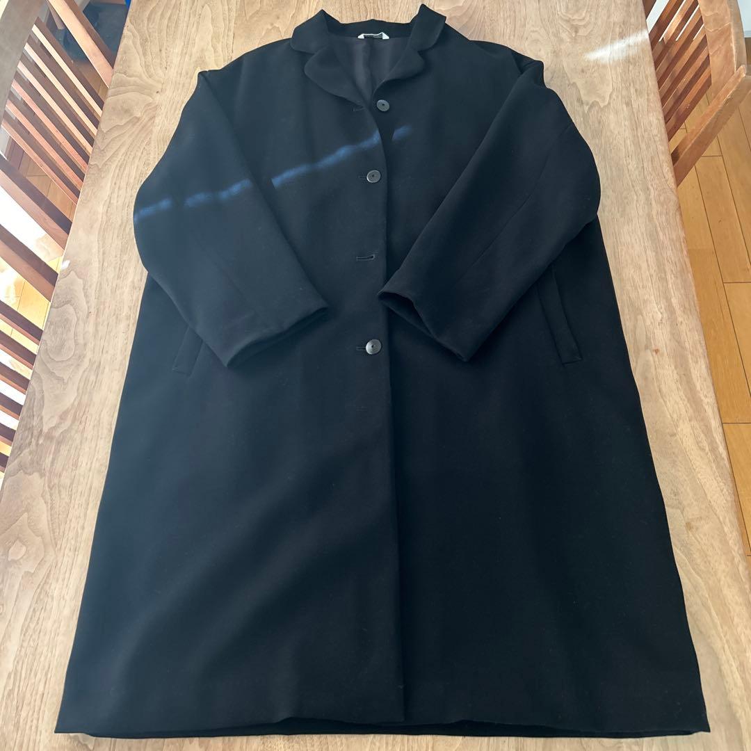 arts &science コート黒　ジョーゼット