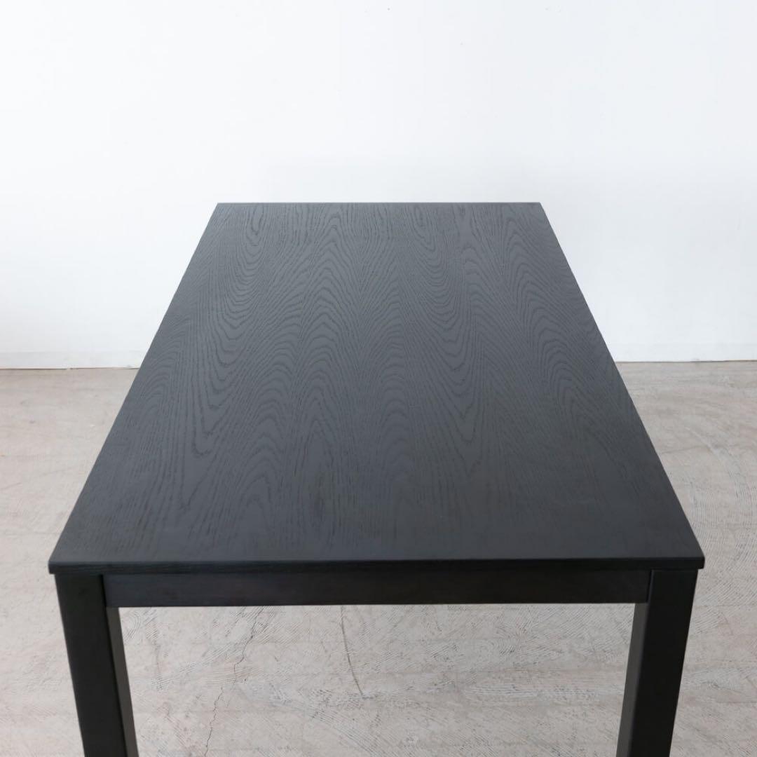 Hiro ダイニングテーブル F6-109BK オーク材突板 / ウレタン