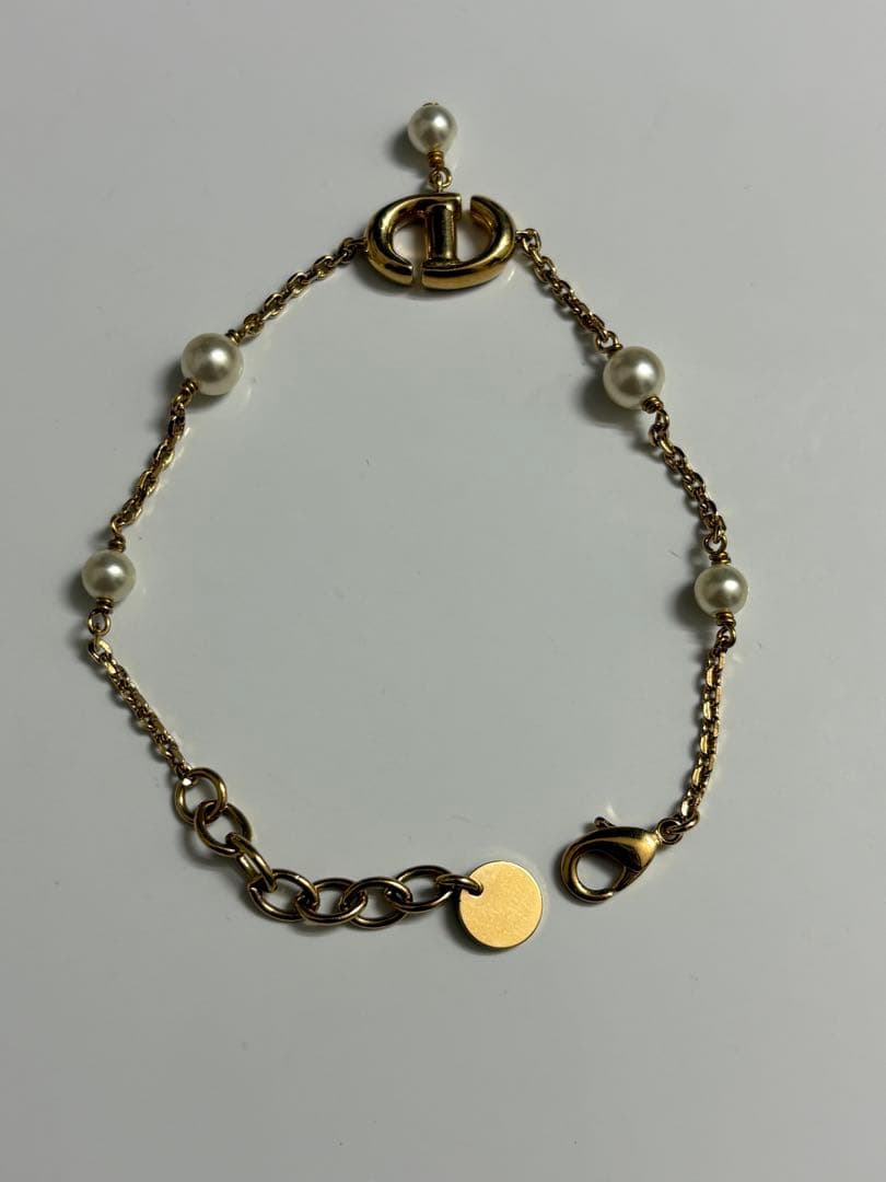 Dior ロゴ パール ブレスレット