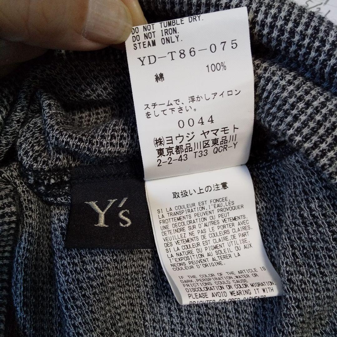 ky230 Y's 変形 デザイントップス 半袖 モノトーン 2サイズ