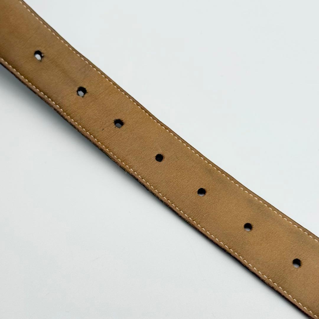 ✨良品✨カルティエ ベルト Cアロンジェ クロコ シルバー金具 メンズ ビジネス