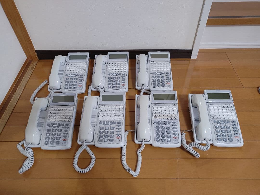 OKI IP電話機 MKT/IP-30DKWHF-V2 7台セット