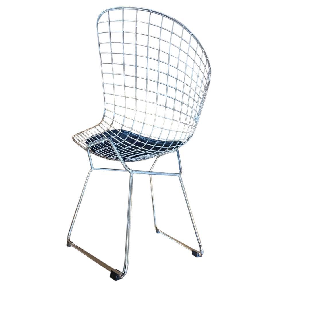 ハリー・ベルトイア ワイヤーチェア シートパッド付 デザイナーズ