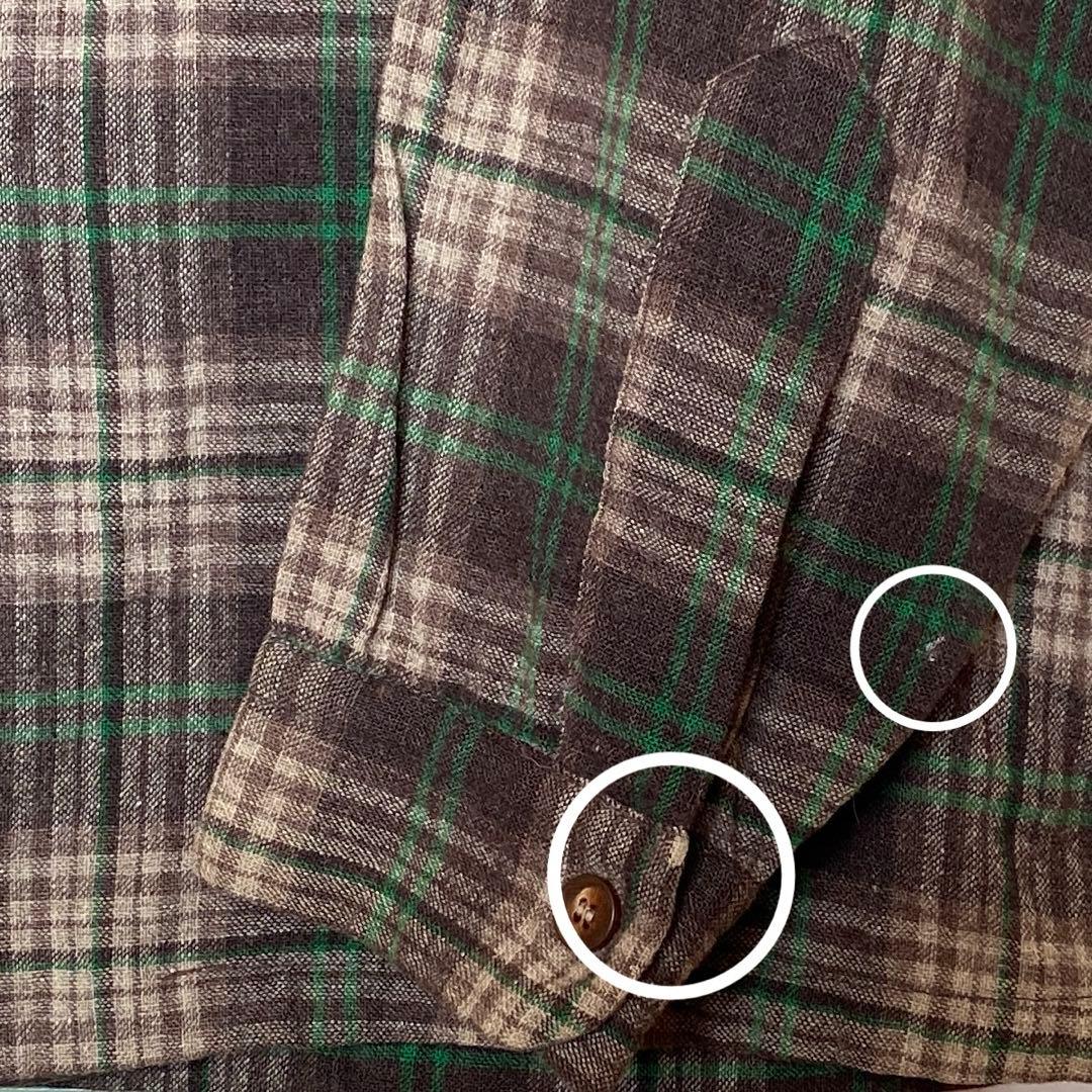 50s Pendleton ペンドルトン ボードシャツ オープンカラー L