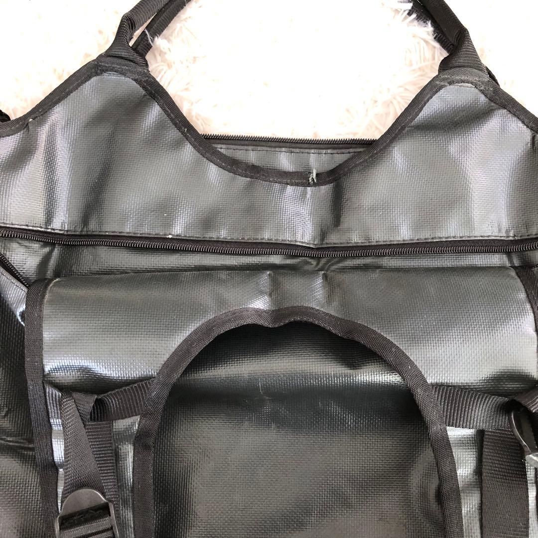 NATAL DESIGN　2WAYトートバッグリュックブラック黒ネイタルデザイン